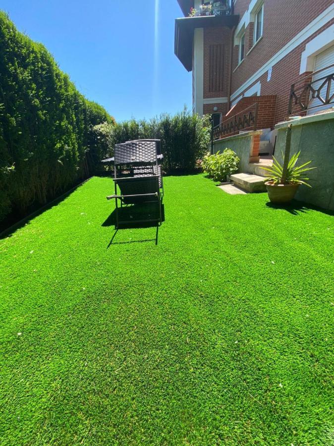 Apartamento Con Jardin Getxo Esterno foto