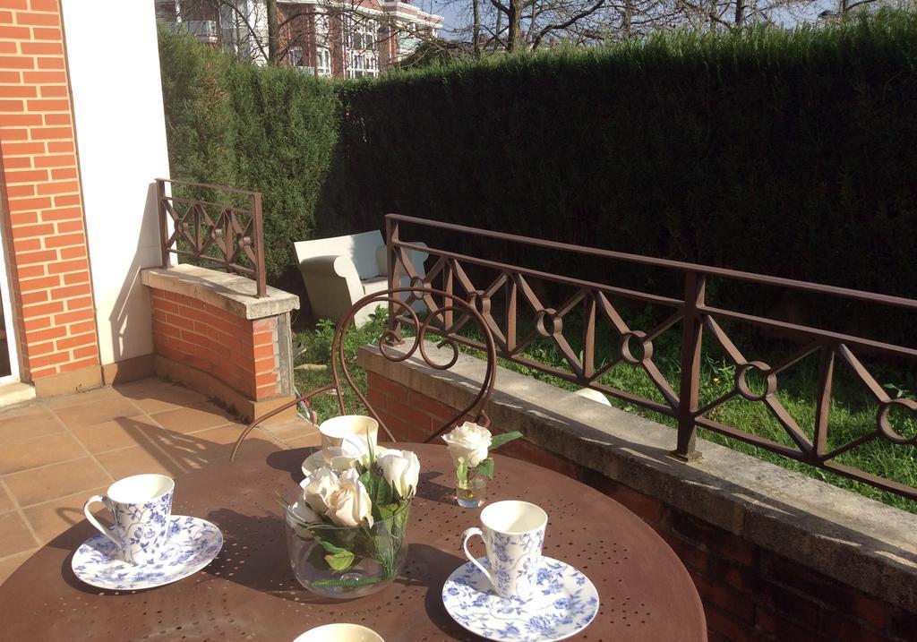Apartamento Con Jardin Getxo Esterno foto